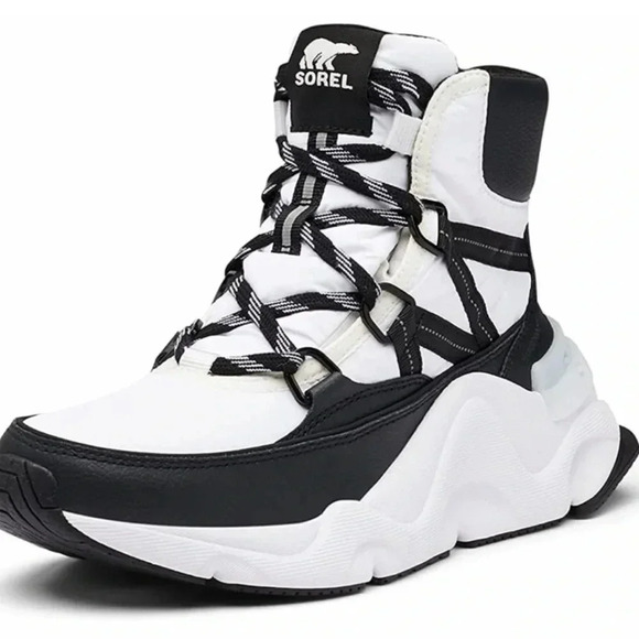 Sorel Women's Kinetic RNEGD Storm Boot Waterproof Textile & Leather Winter Boots - Picture 1 of 6